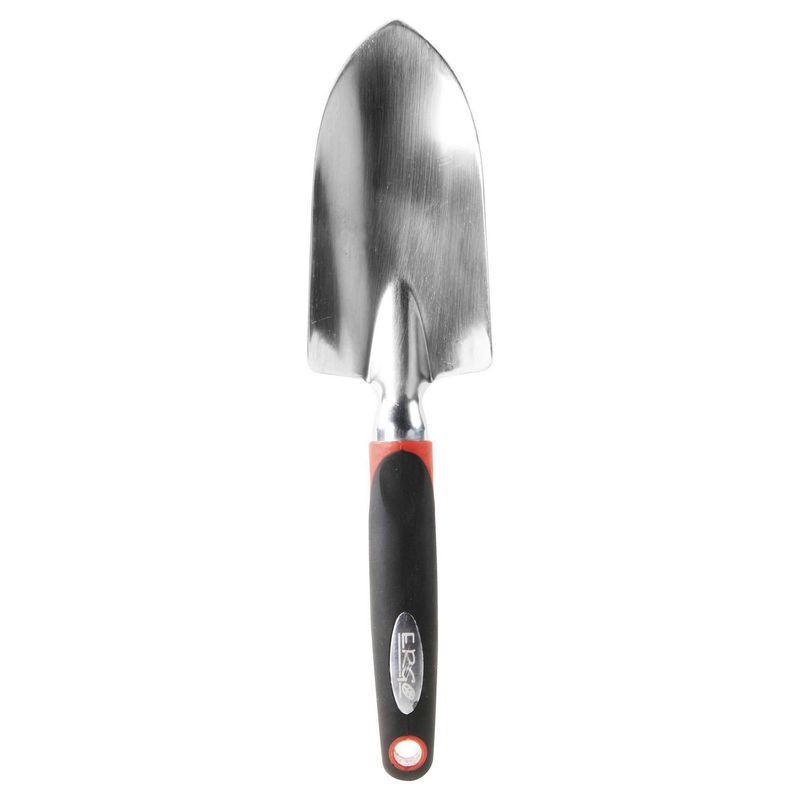 ERGO - Pala Ancha Deluxe Aluminio Negro/Rojo 7.2x30cm