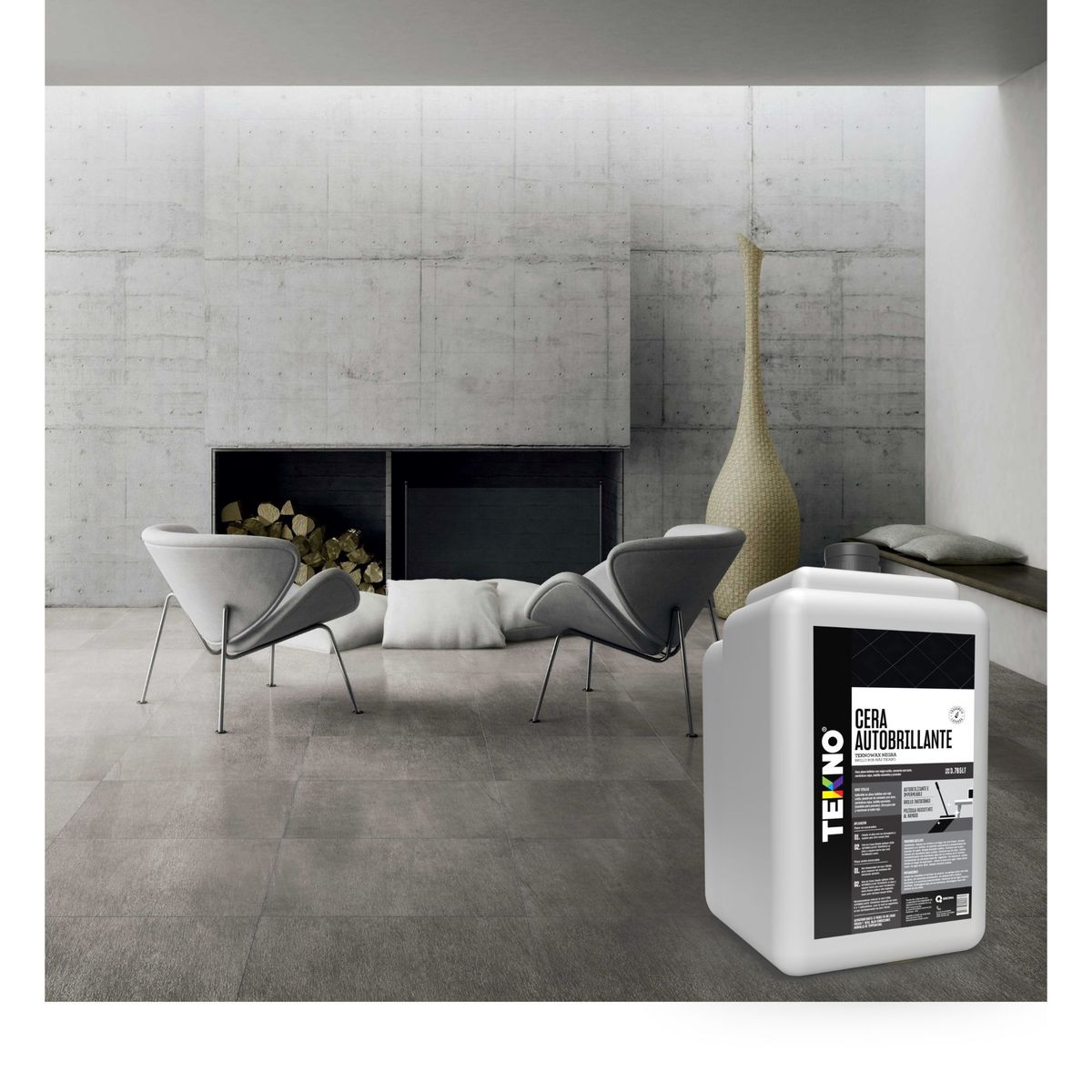 TEKNO - Cera Para Piso Líquido Florales 3.7 L