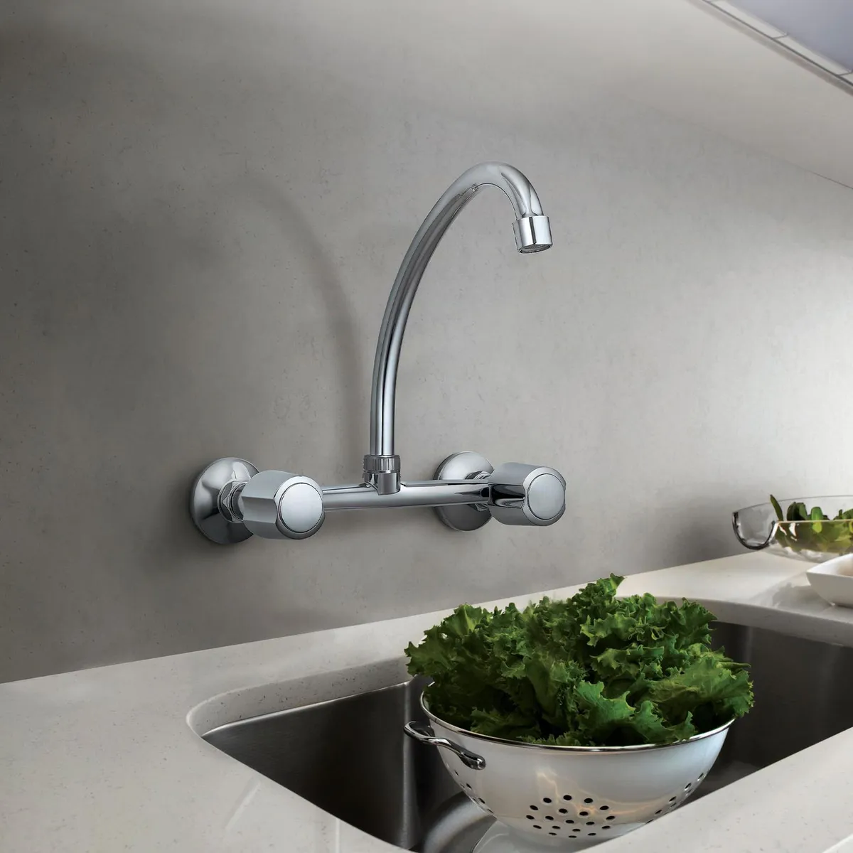 VAINSA - Mezcladora de Cocina Pared Mares Egeo