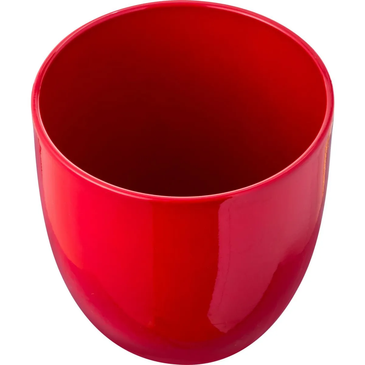 SK - Maceta Basel Bordeaux Color Burdeo 19x18x