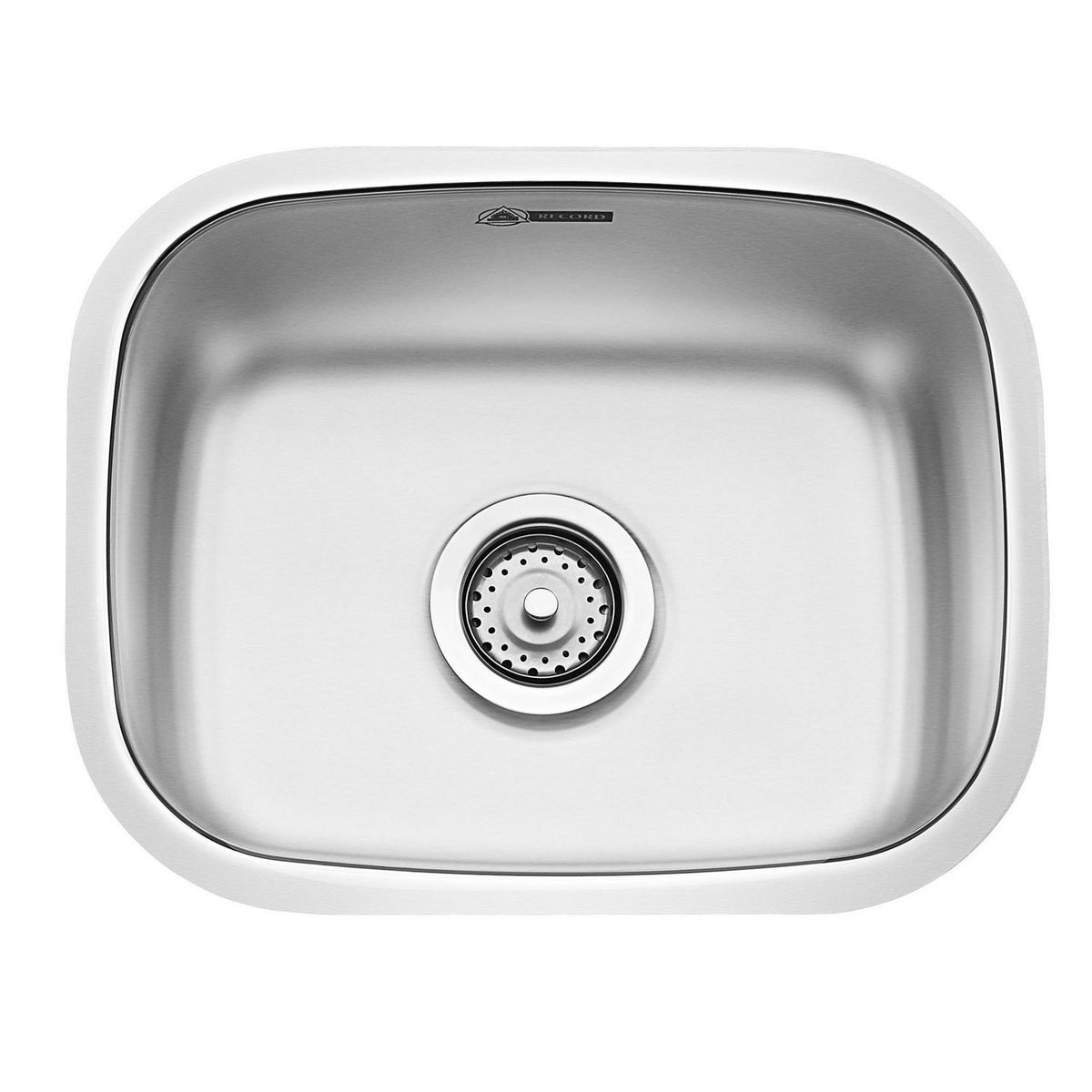 RECORD - Lavadero de Cocina Record Acero Inoxidable 1 Poza Antartico 47.5x40cm