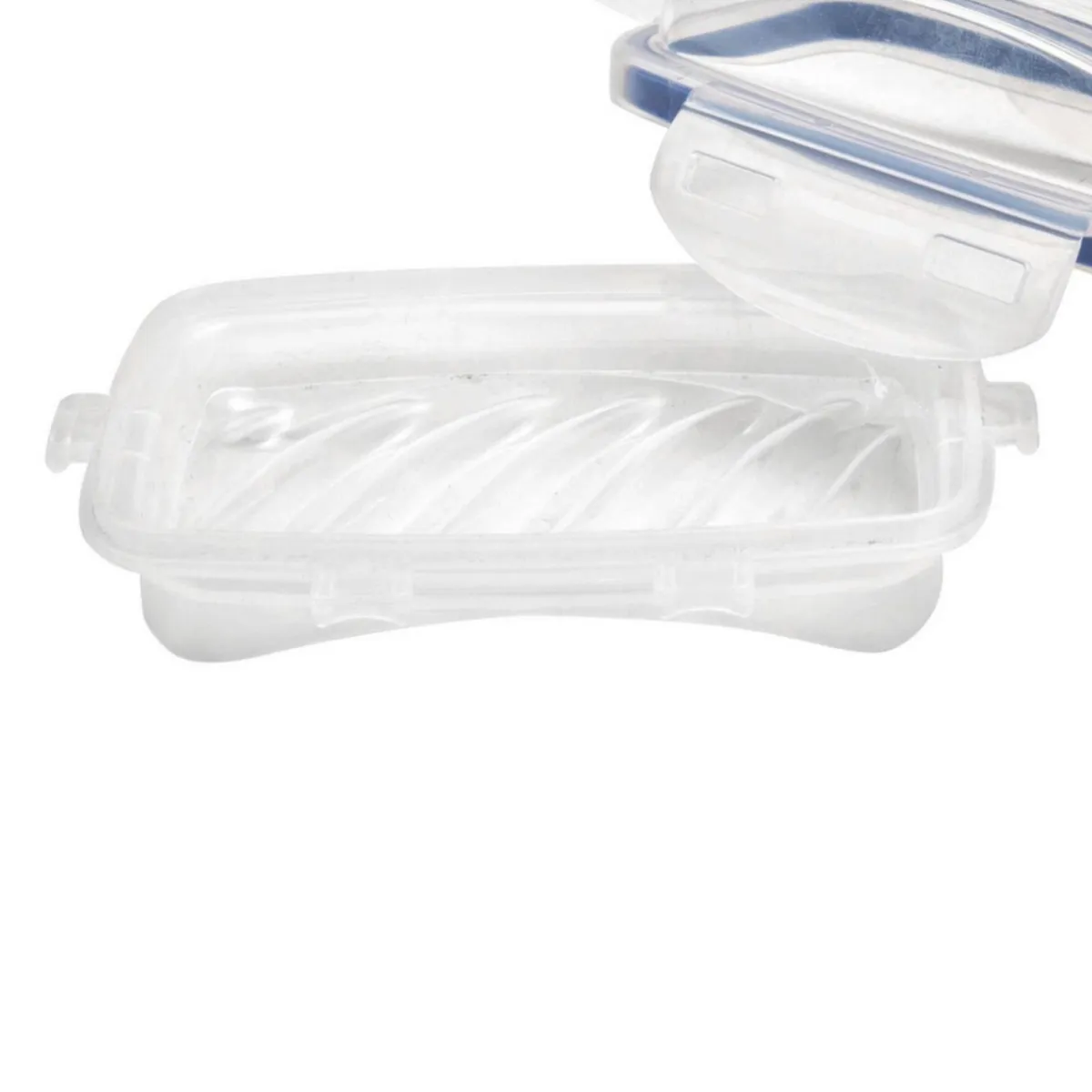 BASA - Jabonera Hermética con Tapa Transparente Basa