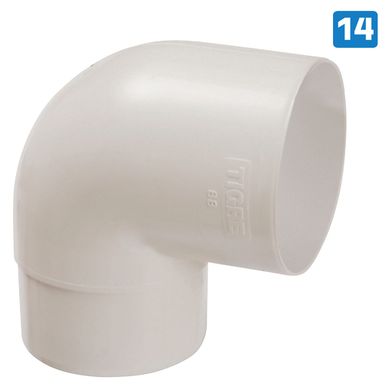 Codo 90 circular