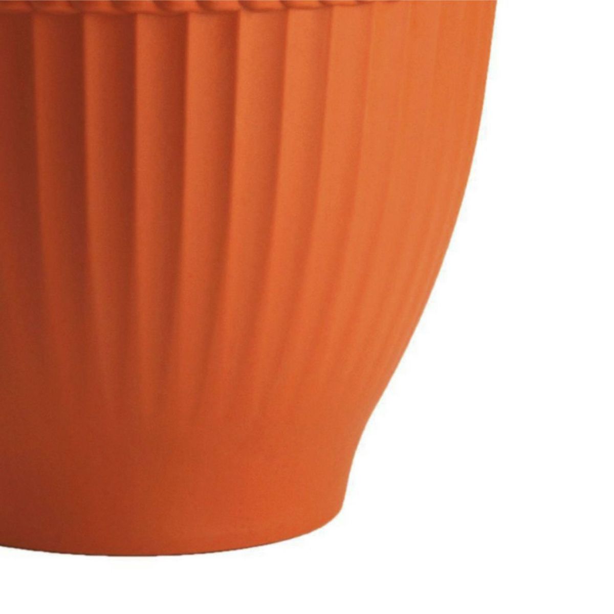 REYPLAST - Maceta Palmeto con Base N1 Naranja 35x28.5x