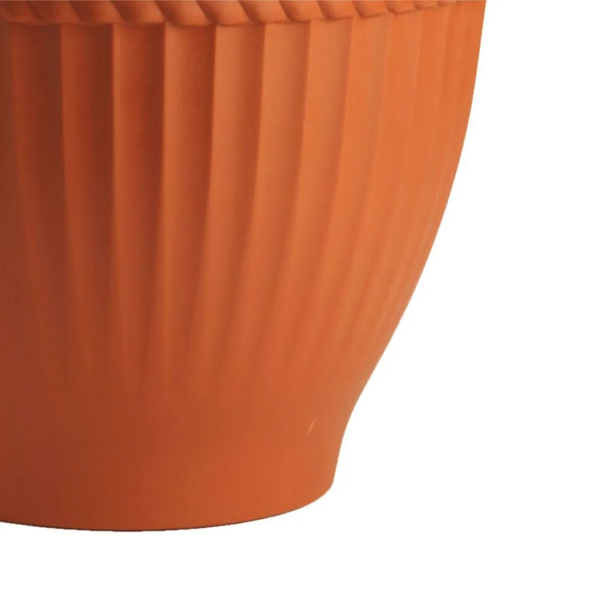 REYPLAST - Maceta Palmeto con Base N2 Naranja 42x33x