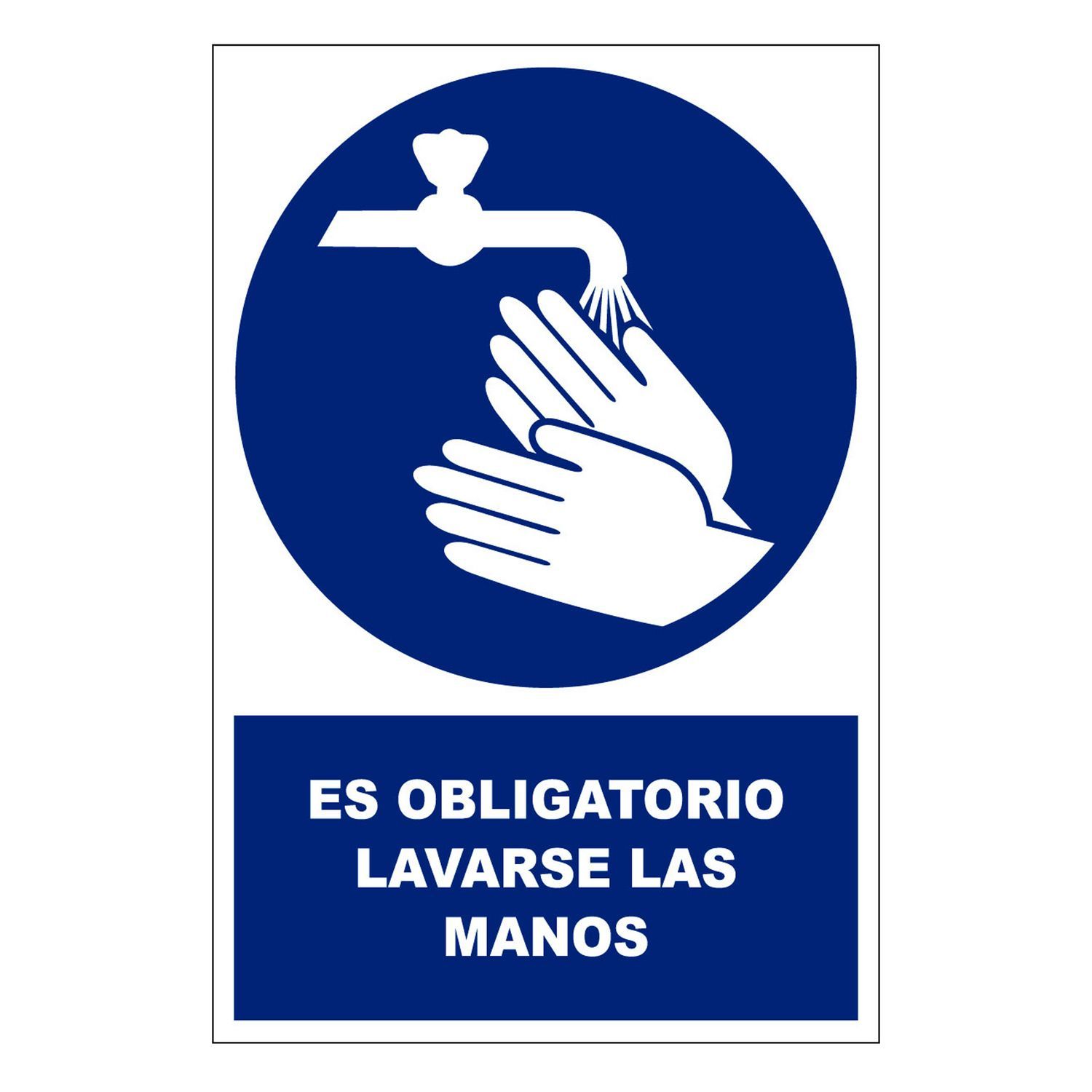 Secuencia de señales de obligación de descontaminación (Quitar EPP, Lavar Manos, Ducha) en un área de laboratorio BSL-2 en Lima.