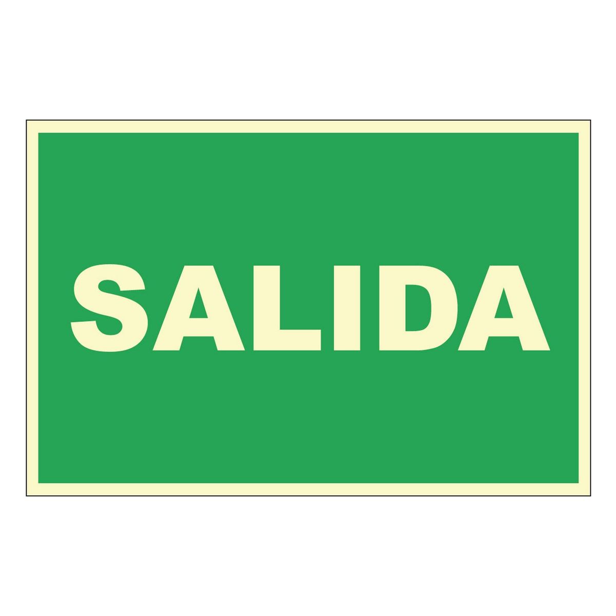 FIXSER - Señal de Salida 20x30 cm.