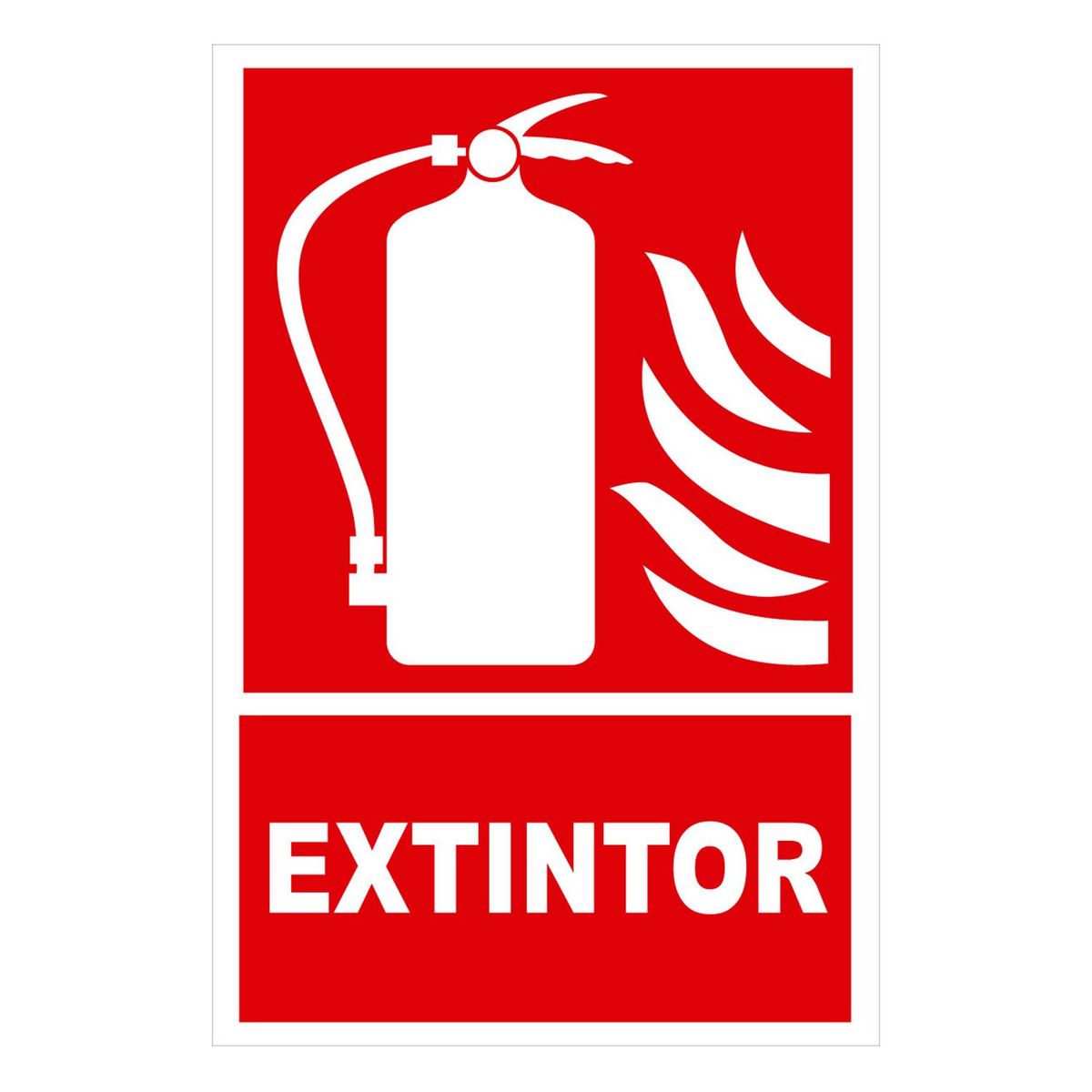 FIXSER - Señal de Extintor 20x30 cm.