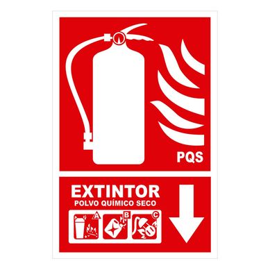 Seal de Extintor Multipropsito 20x30 cm.