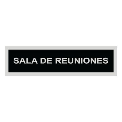 Seal de Sala de Juntas 18x5 cm.