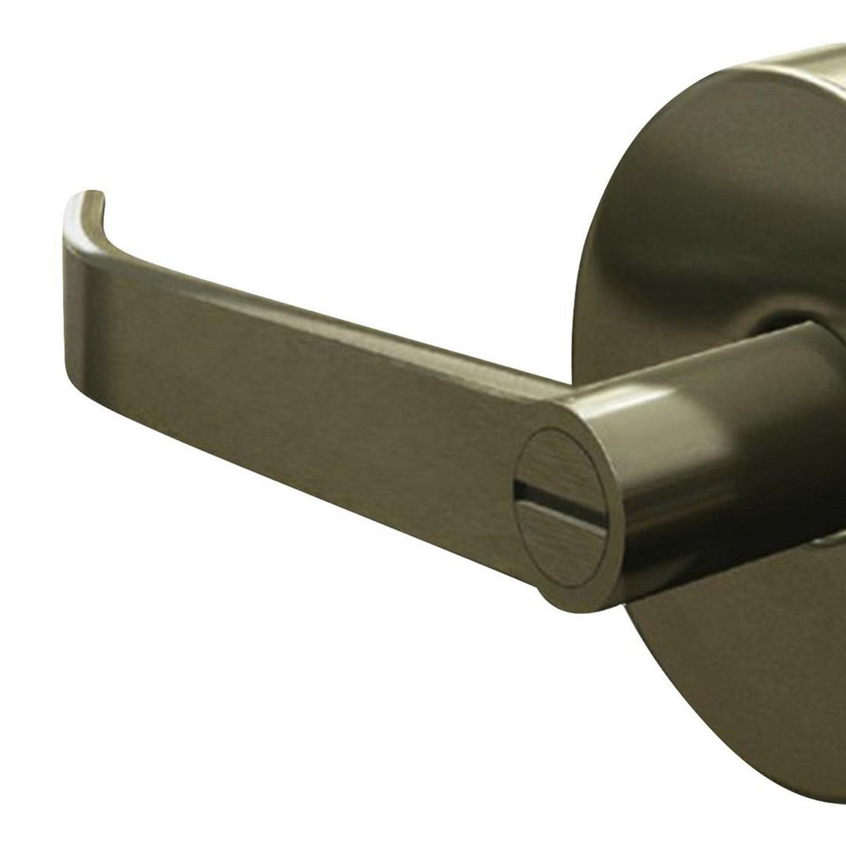 FORTE - Cerradura de Manija Baño Semirecta Bronce Antiguo