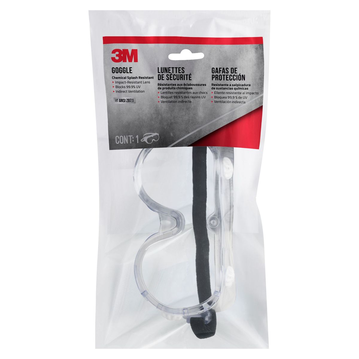 3M - Lentes de Seguridad 3M Contra Impacto