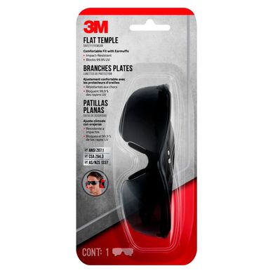 Lentes de Seguridad Alto Impacto 3M Luna Oscura