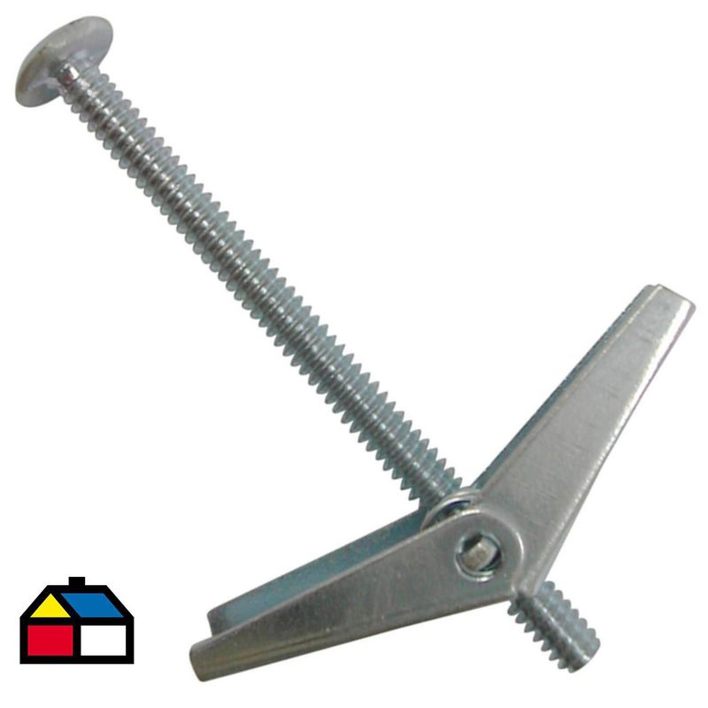 FIXSER - Anclaje Mariposa 1/4 x 3" x 2  unid.