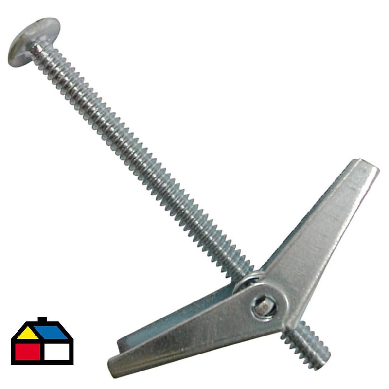 FIXSER - Anclaje Mariposa 1/8 x 2" x 2  unid.