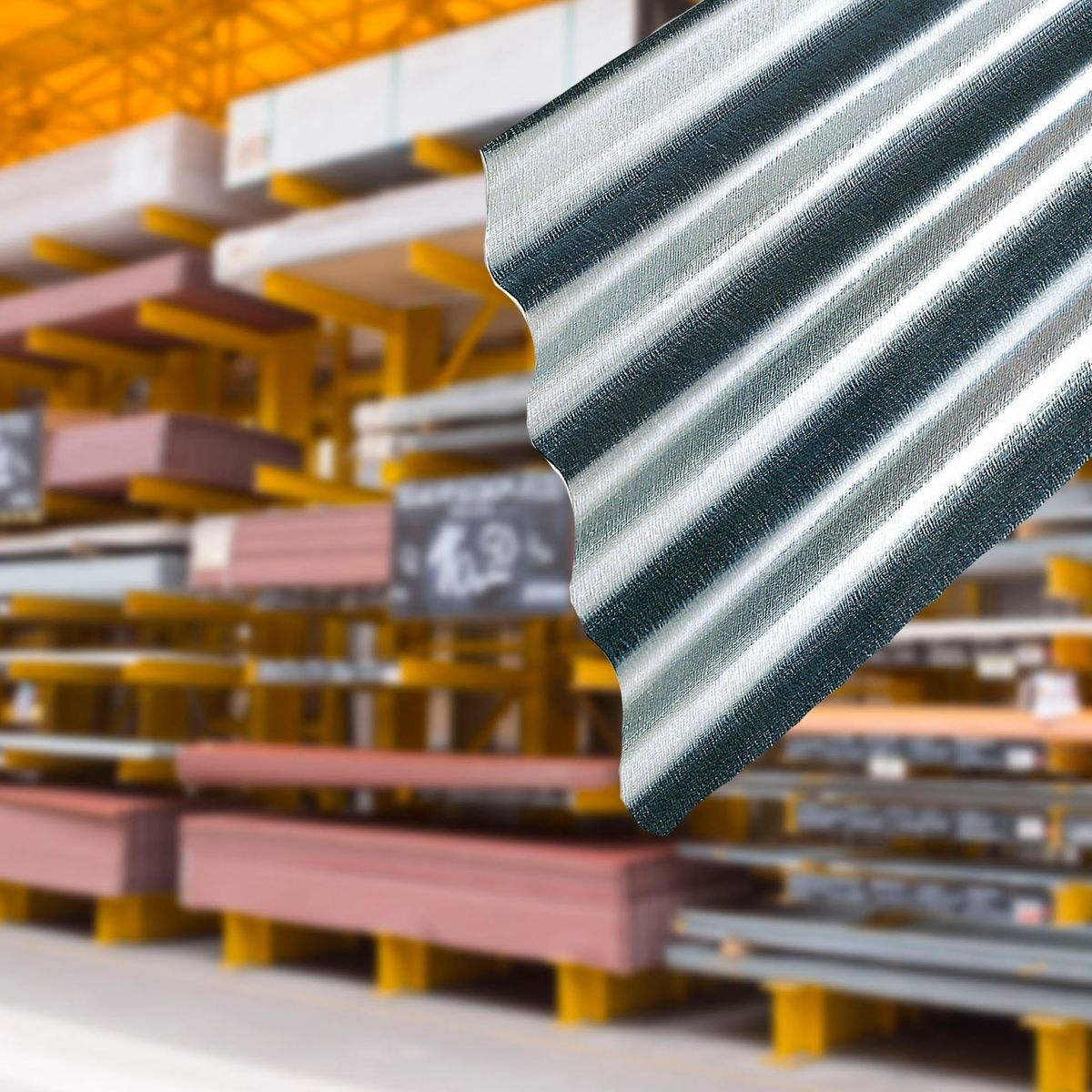 ACEROS AREQUIPA - Calamina Acero Galvanizado Plateado 80 x 360 x 0.14  Aceros Arequipa