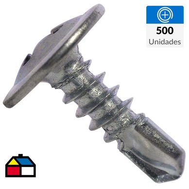 Tornillo Autoperforante Punta Broca 8x1/2