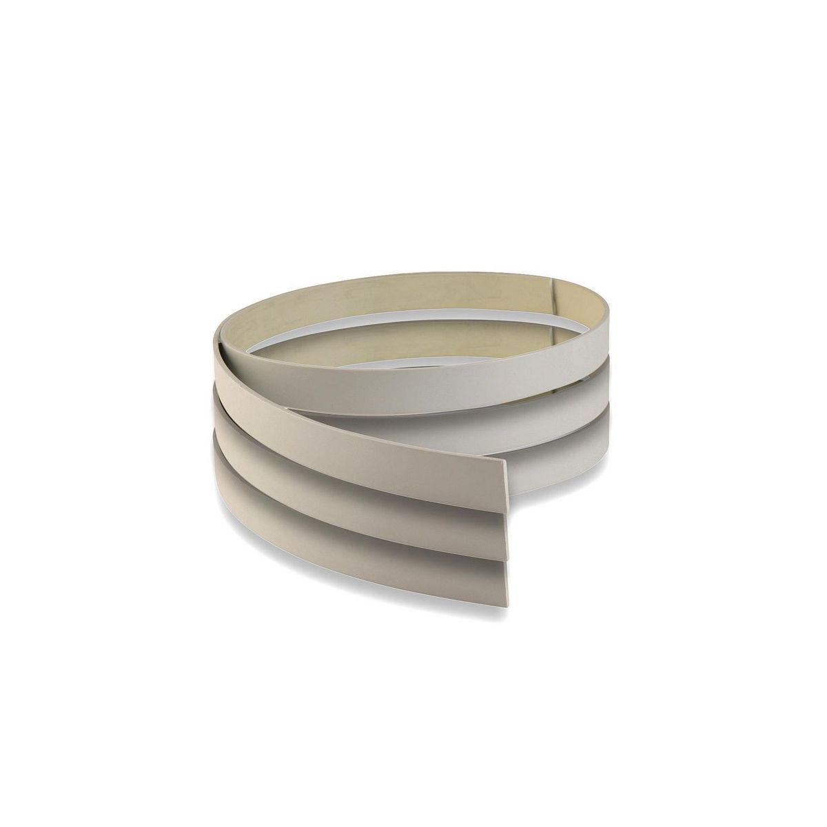 REHAU - Tapacanto PVC Gris 22X3mm por Metro Lineal