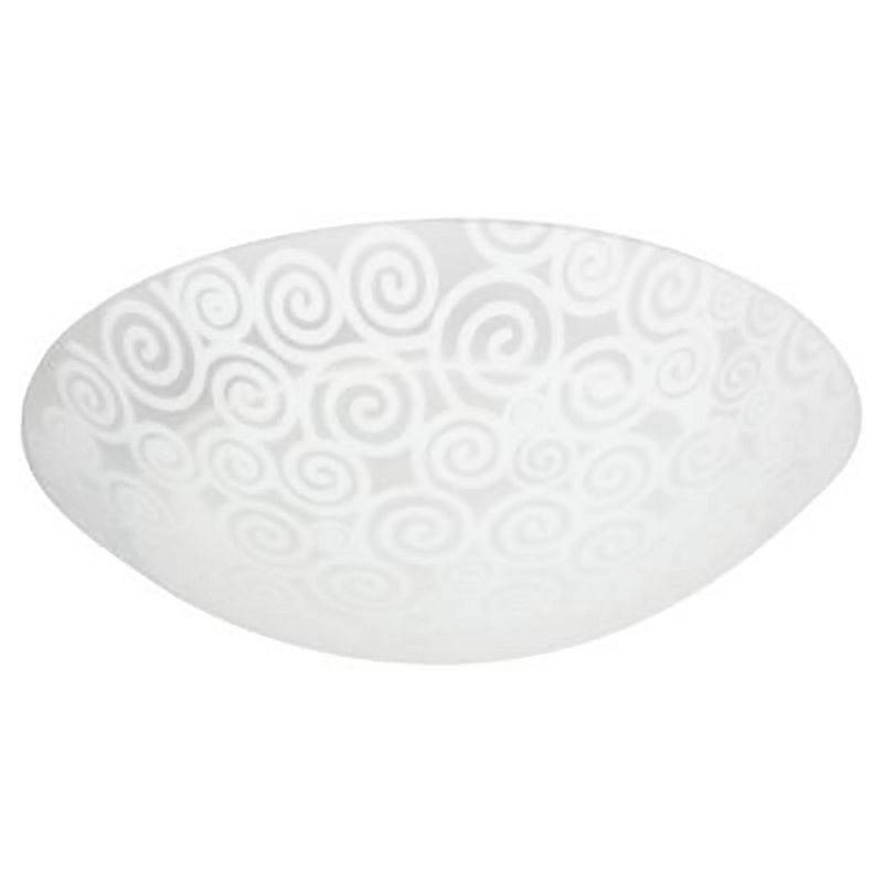 CASA BONITA - Plafón Caracoles 1 Luz 25cm