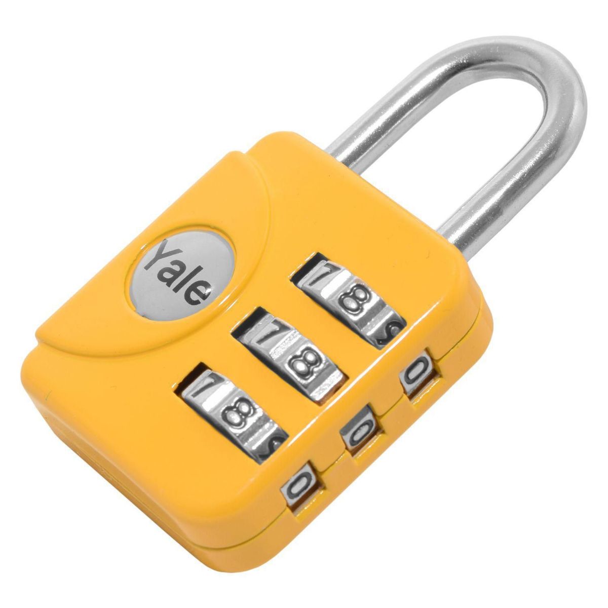 YALE - Candado con Clave Yale YP1 28 mm Amarillo