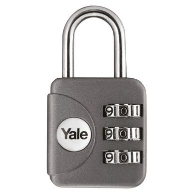 Candado con Clave YP1 28 mm. Gris Yale