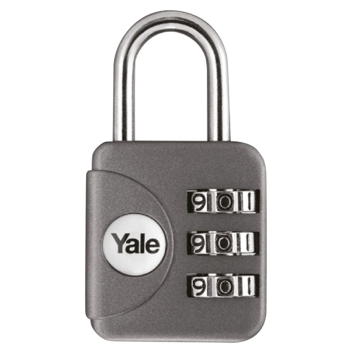 YALE - Candado con Clave Yale YP1 28 mm Gris
