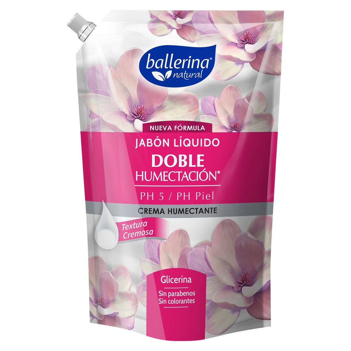 BALLERINA - Jabón Líquido Crema Humectante Ballerina 750Ml