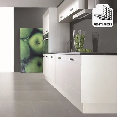 Porcelanato Gris 60x60 R�sticas Mate 1.44 m2