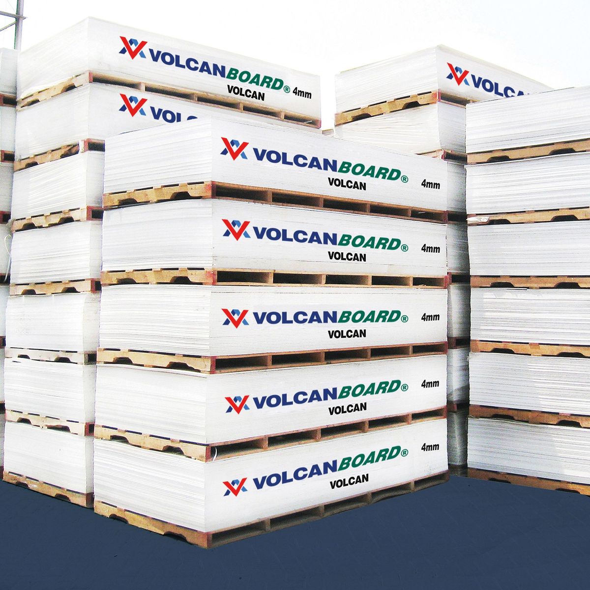 VOLCAN - Placa de Fibrocemento Volcanboard 4mm 1.22mx2.44m