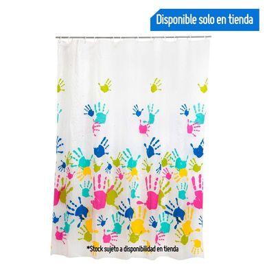 Cortina de Bao Peva Surtido 180x180cm