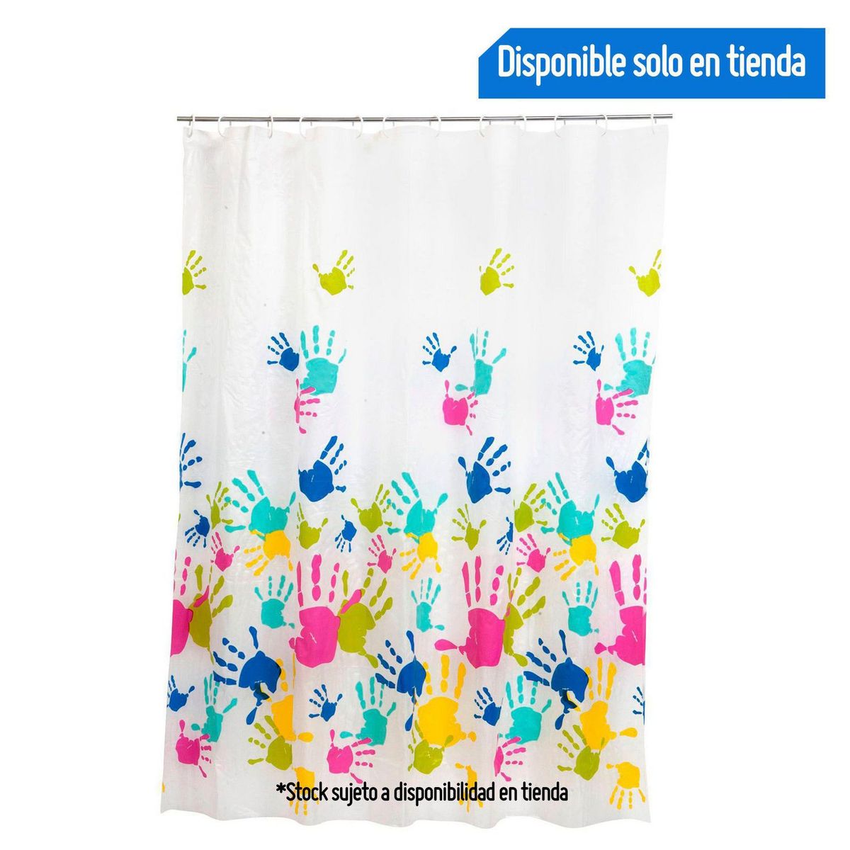 PITUKASA - Cortina de Baño Peva Surtido 180x180cm