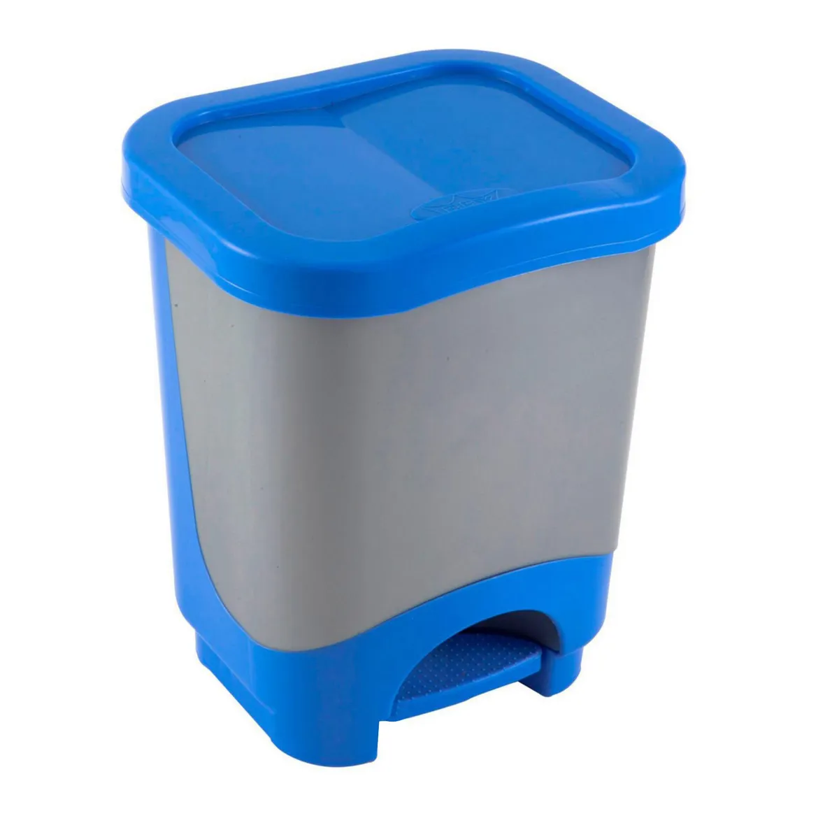 REYPLAST - Papelera de Plástico con Pedal Danubio Colores Surtidos 8L
