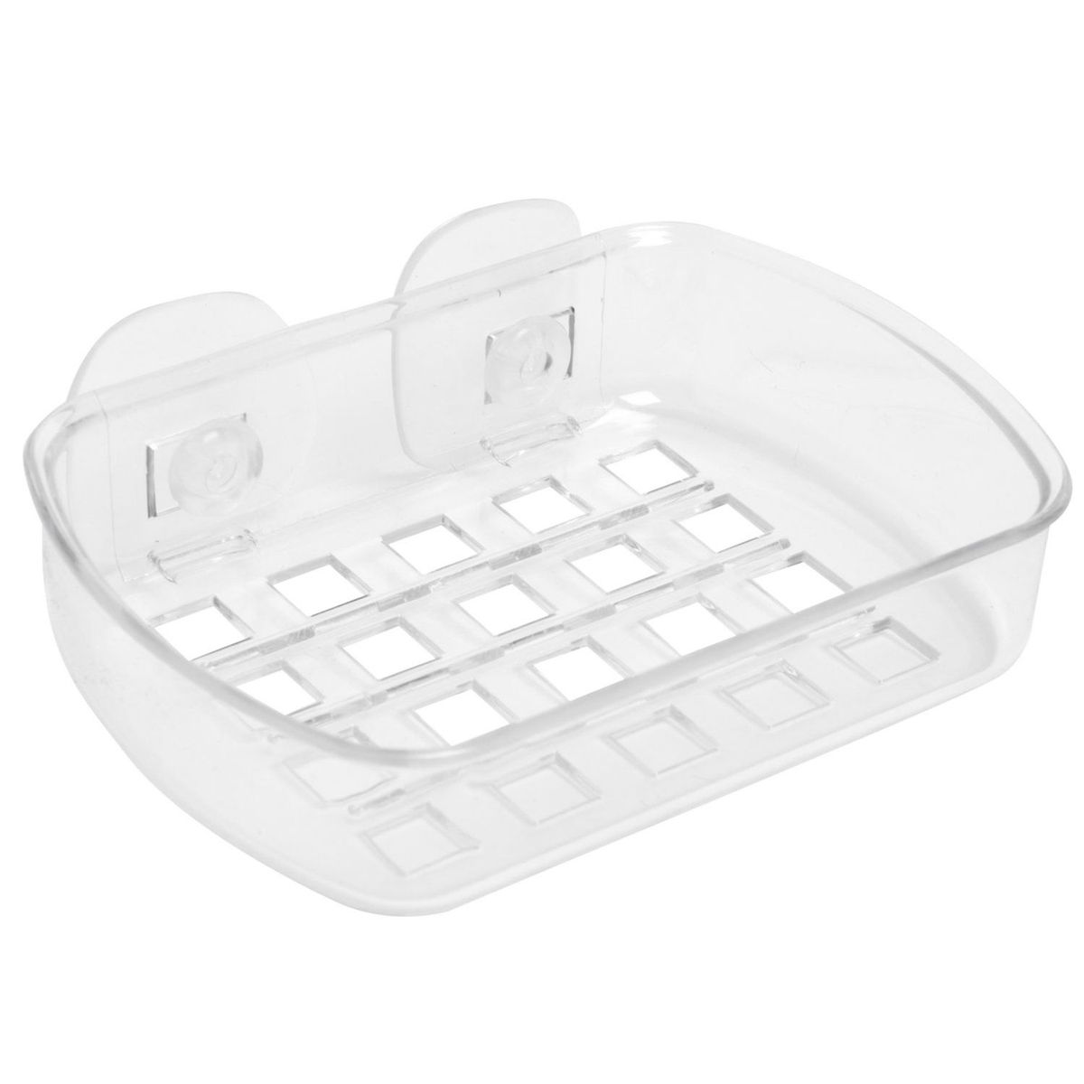 INTERDESIGN - Jabonera de Succión Transparente