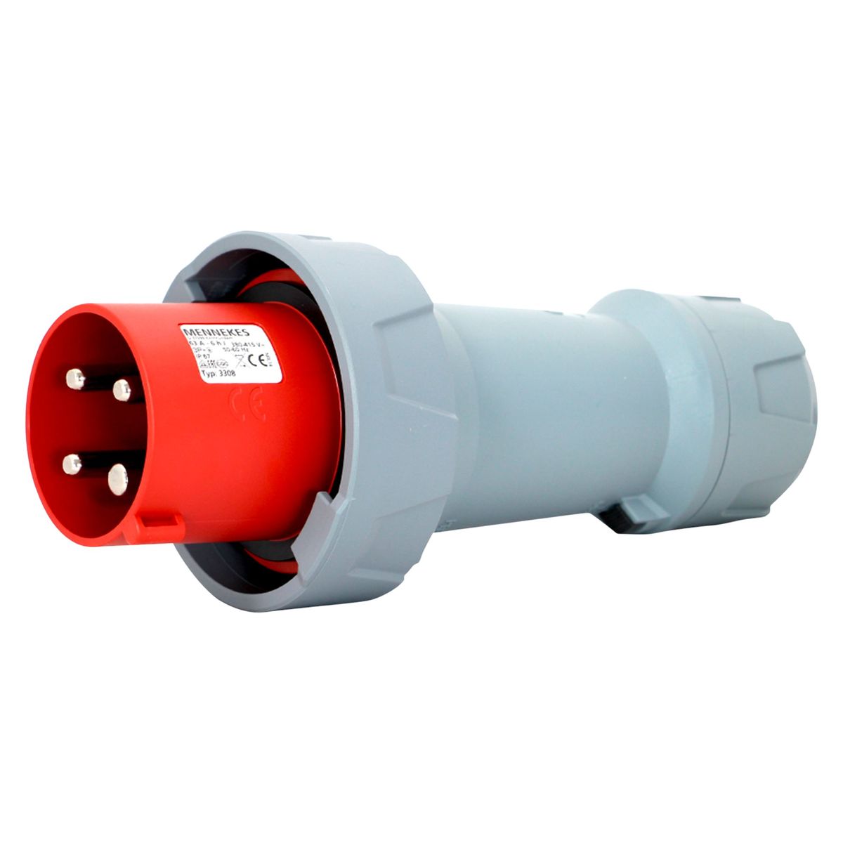 MENNEKES - Enchufe 3P+T 63A 250 V