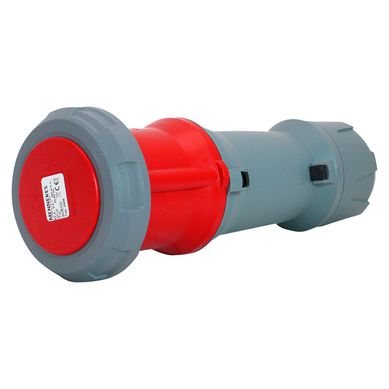 Toma Aereo 63AMP 3P+T 415V Rojo 6H Powertop Plus IP67