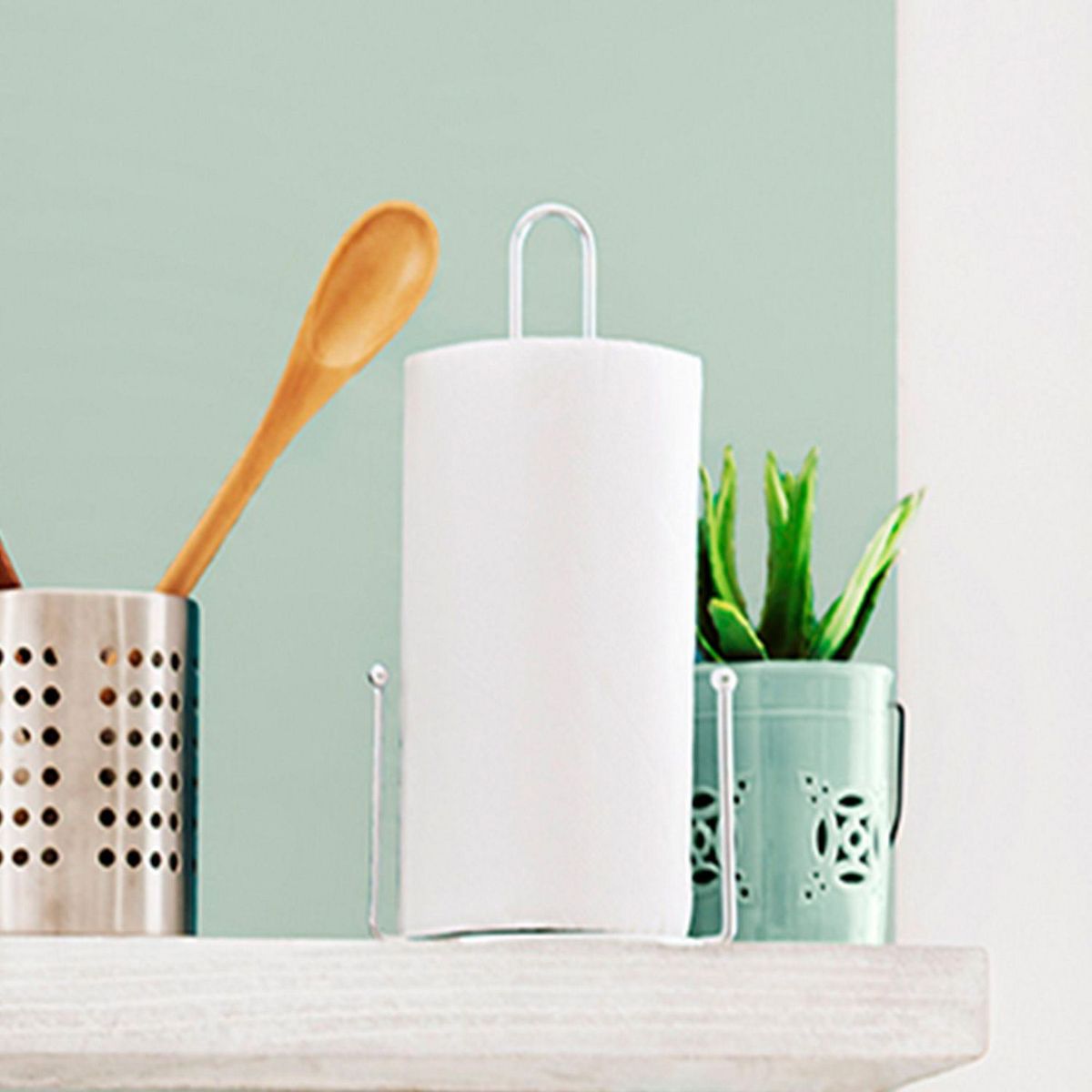 RAPALLO - Porta Papel Toalla Blanco