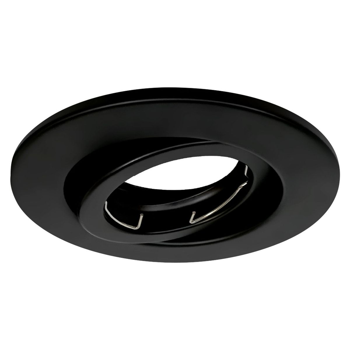 LIGHTECH - Spot Empotrable Llano 11cm Negro incluye Socket GU10