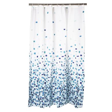 Cortina de Bao Costa Azul 178x180cm
