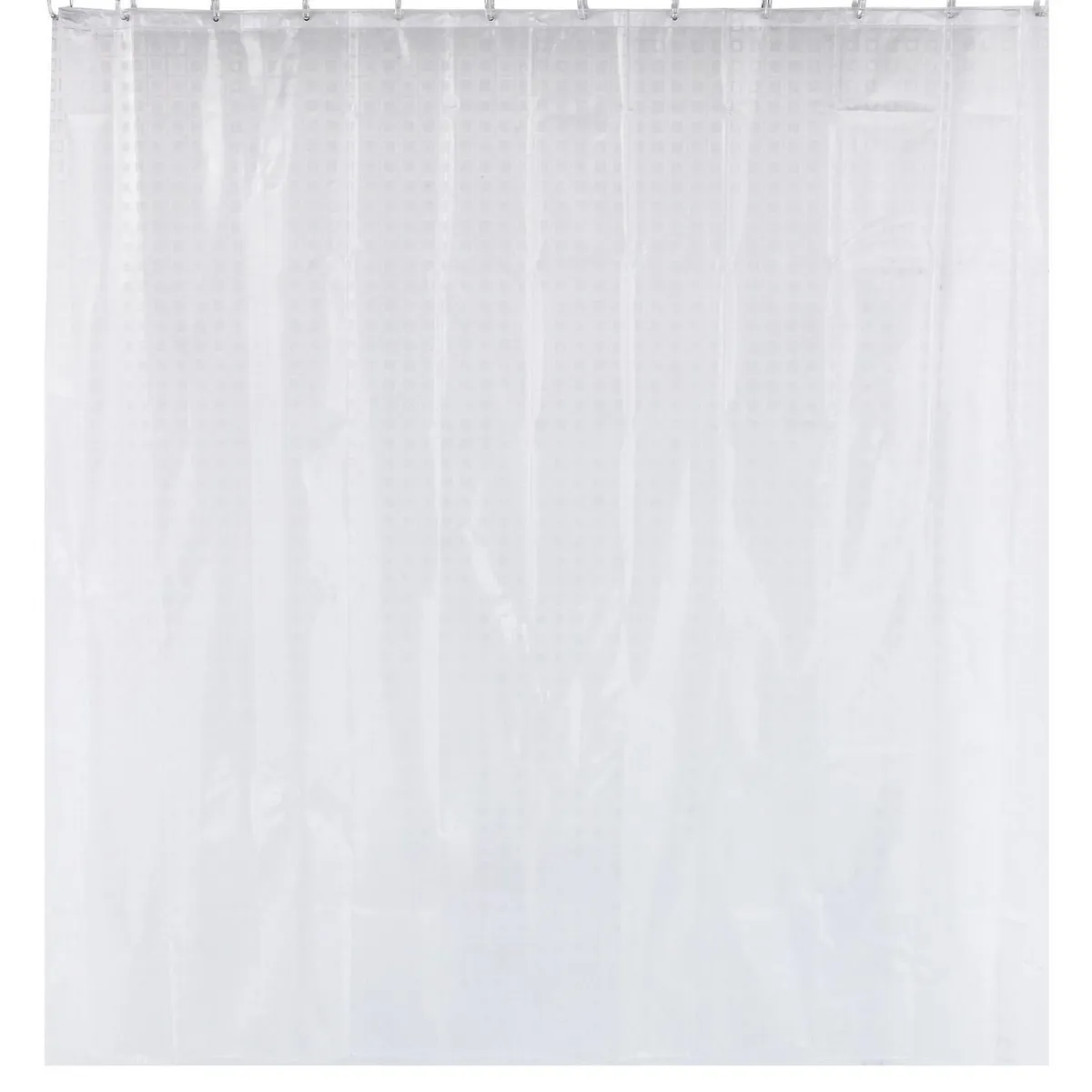 JUST HOME COLLECTION - Cortina de Baño Clear Ramón 180x180cm