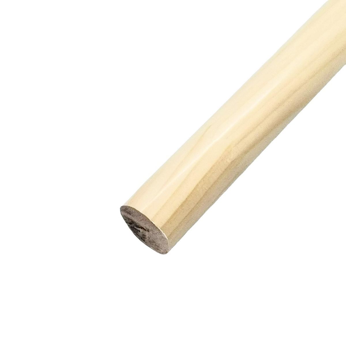 JUST HOME COLLECTION - Barra de madera natural 28 mm 2m