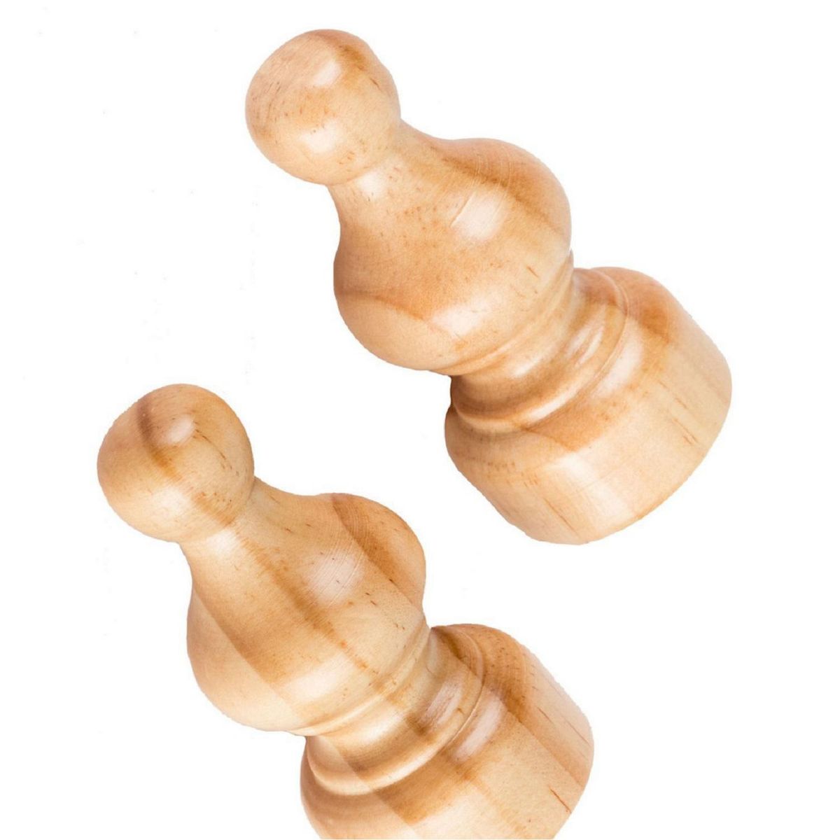 JUST HOME COLLECTION - Terminal Árabe madera natural 28mm (2un)