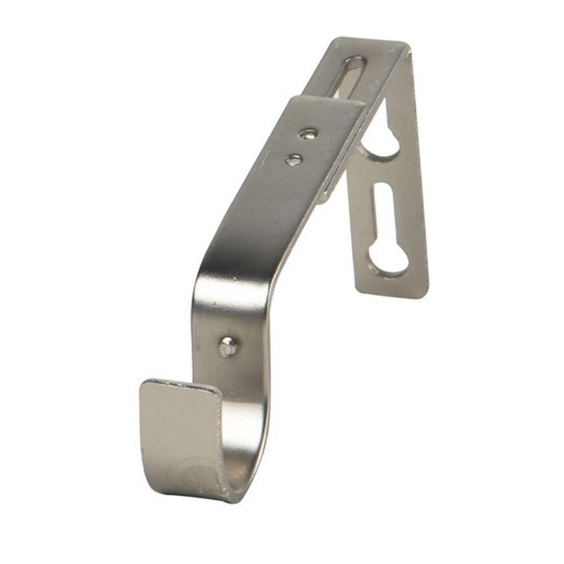 JUST HOME COLLECTION - Soporte Simple Muro Plateado 22mm
