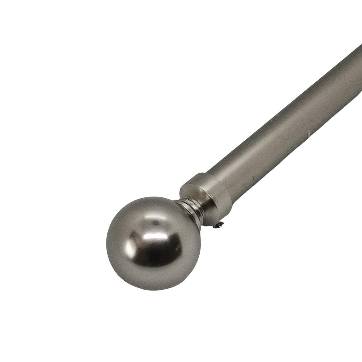 JUST HOME COLLECTION - Terminal Bola fierro plateado 28mm (2un)