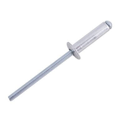 Remache Aluminio Tipo Pop 4x15 mm x 100 unid