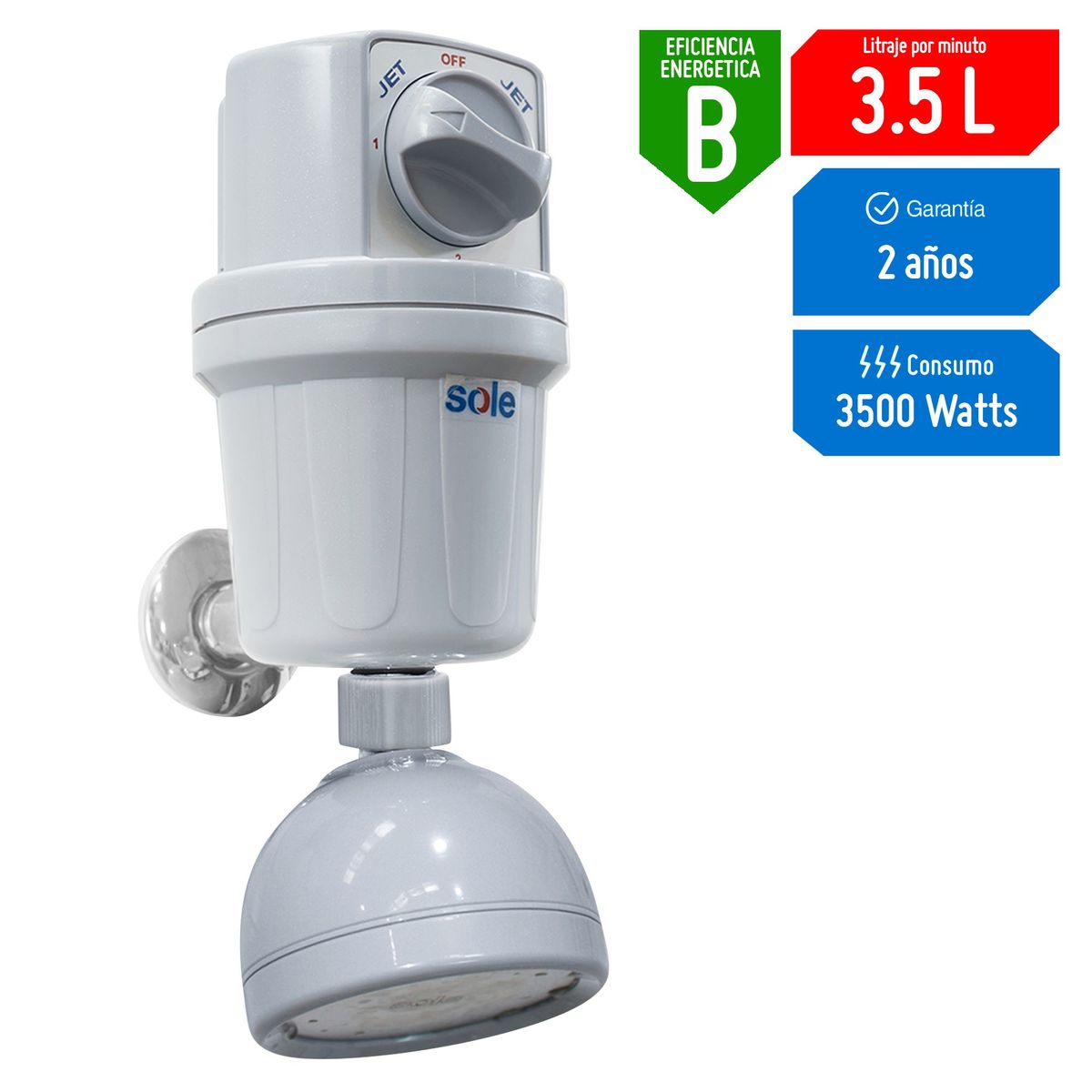 SOLE - Rapiducha eléctrica 3500W