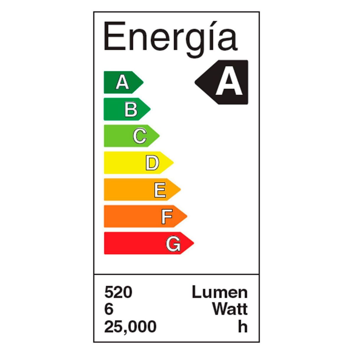 LIGHTECH - Foco Dicroico LED GU10 6W Luz Cálida