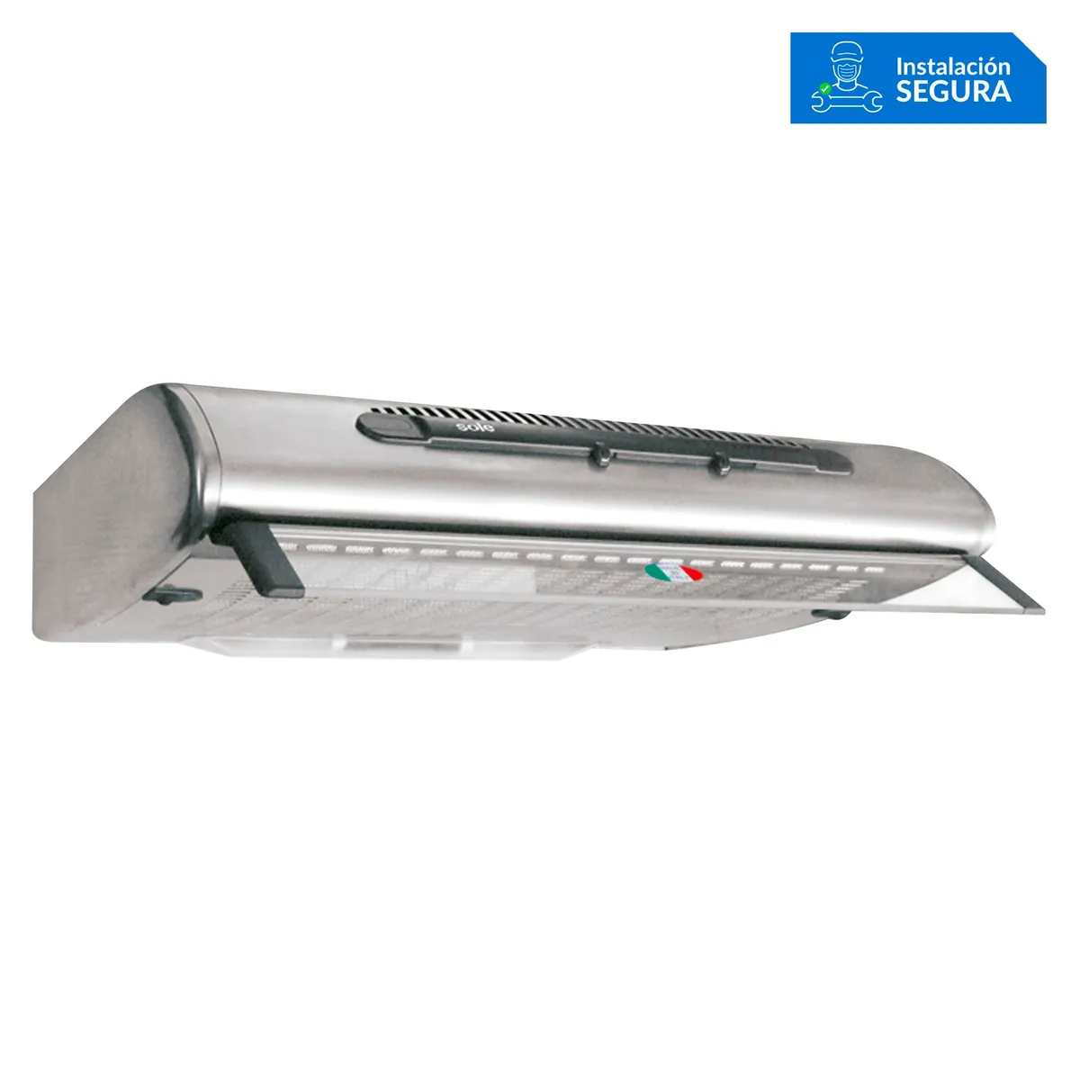 SOLE - Campana Extractora Sole 90 cm Helena TURE45CO Inox
