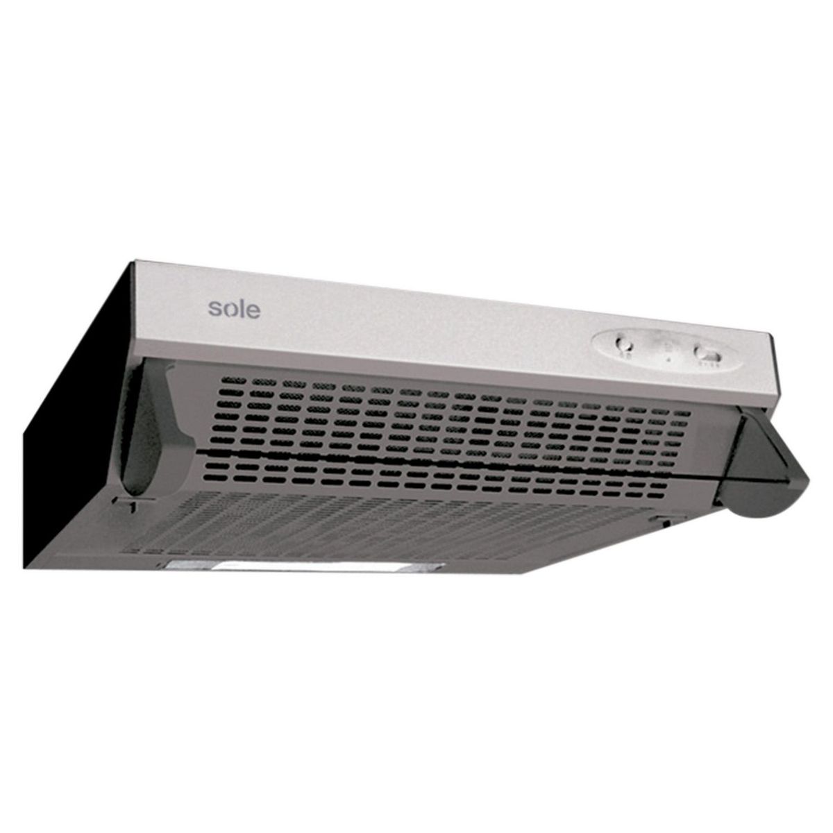 SOLE - Campana Extractora Sole 90 cm Lazio TURE10GO Plateado/Negro