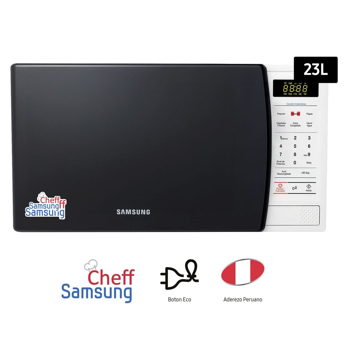 SAMSUNG - Microondas Samsung AMW831K/XPE 22.4 L