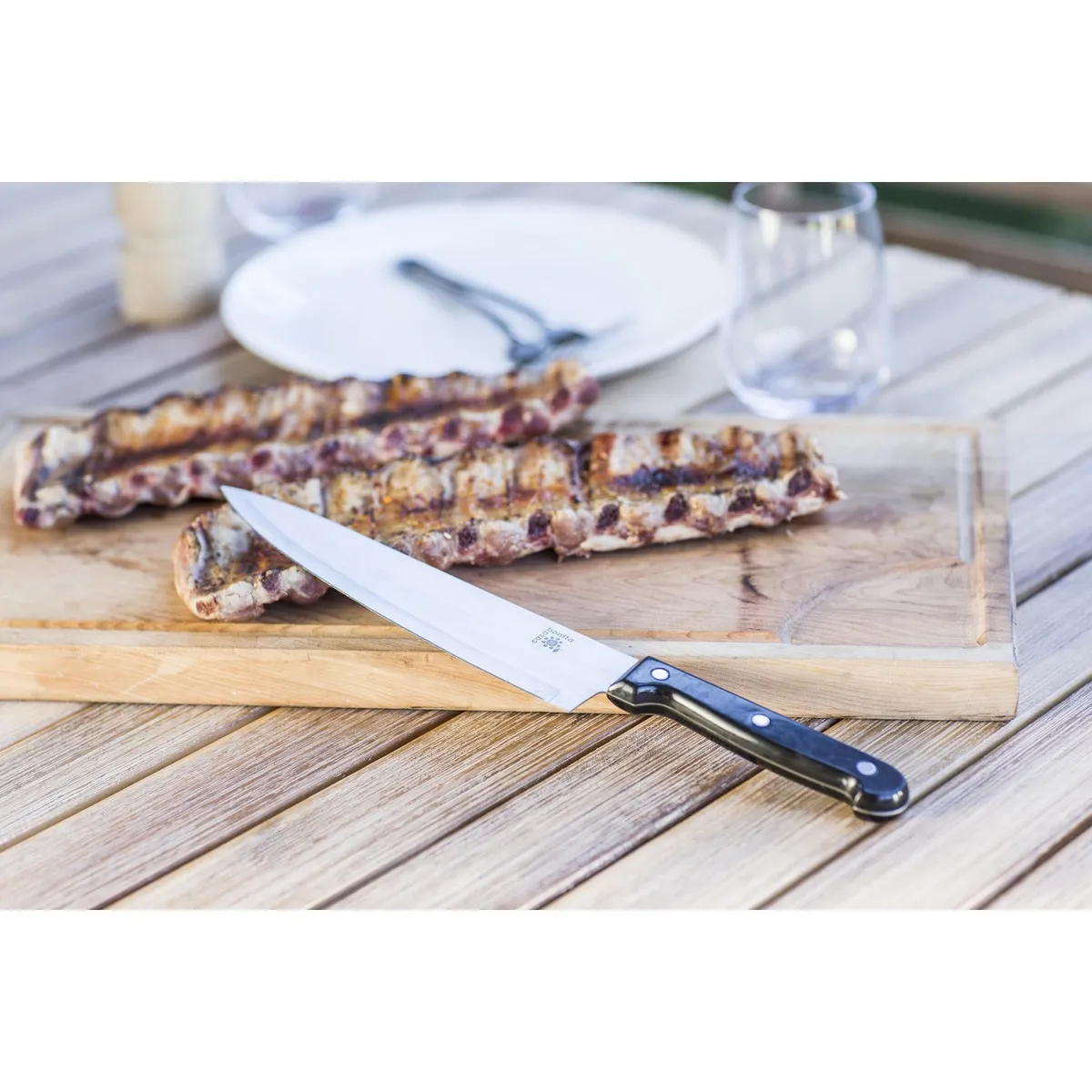 CASA BONITA - Cuchillo Mango de Plástico 20cm